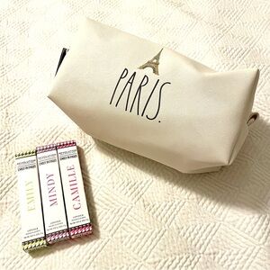 Makeup Revolution X Emily In Paris plus Paris makeup by Rae Dunn.